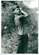 Welch Michael A Golf Player. - Vintage Photograph