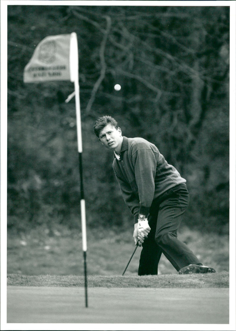 Welch Michael A Golf Player. - Vintage Photograph