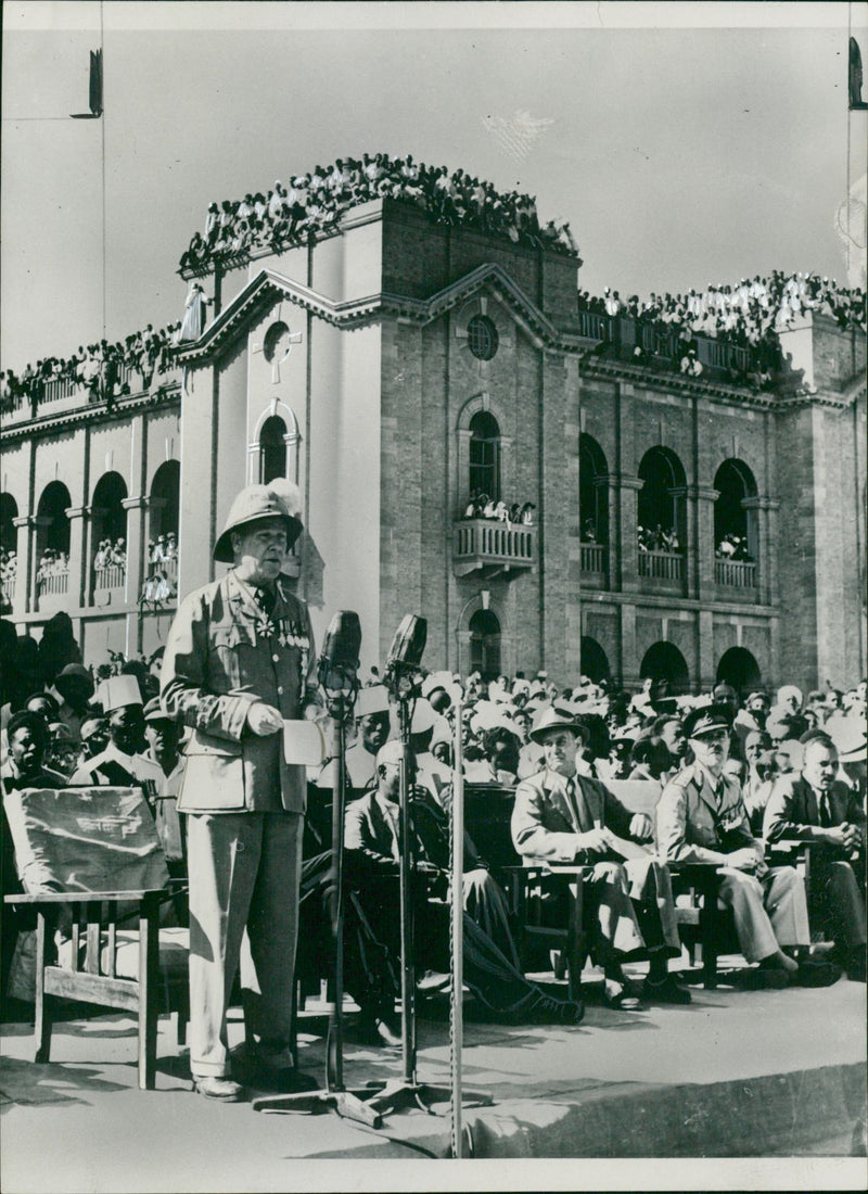 Anglo-Egyptian Agreement Signed. - Vintage Photograph