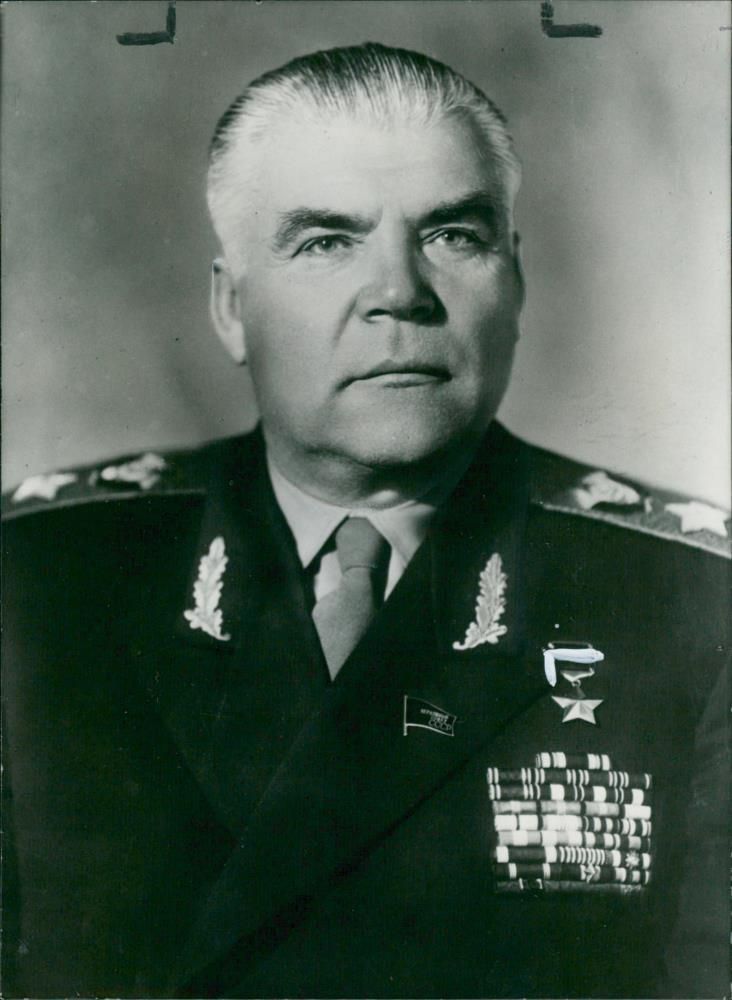 Marshal Malinovsky - Vintage Photograph