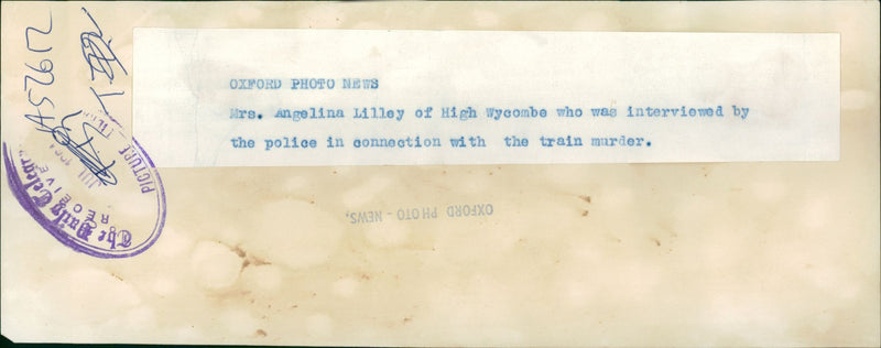 Yvonne Laker- murder - Vintage Photograph