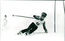 Roderick O'Neil of March in Action on the Piste - Vintage Photograph