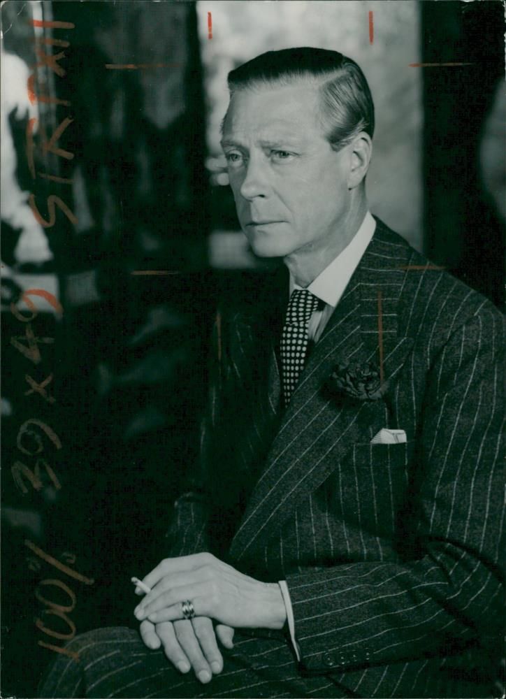 The duke of windsor. - Vintage Photograph