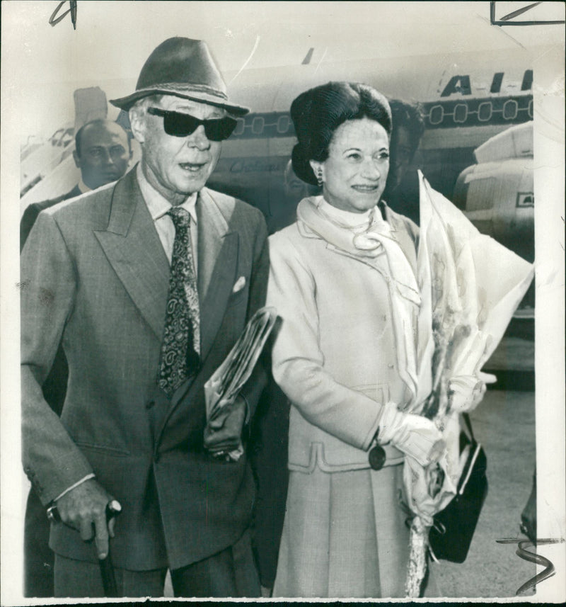 The duke and the duchess. - Vintage Photograph