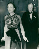 The duke and duchess. - Vintage Photograph