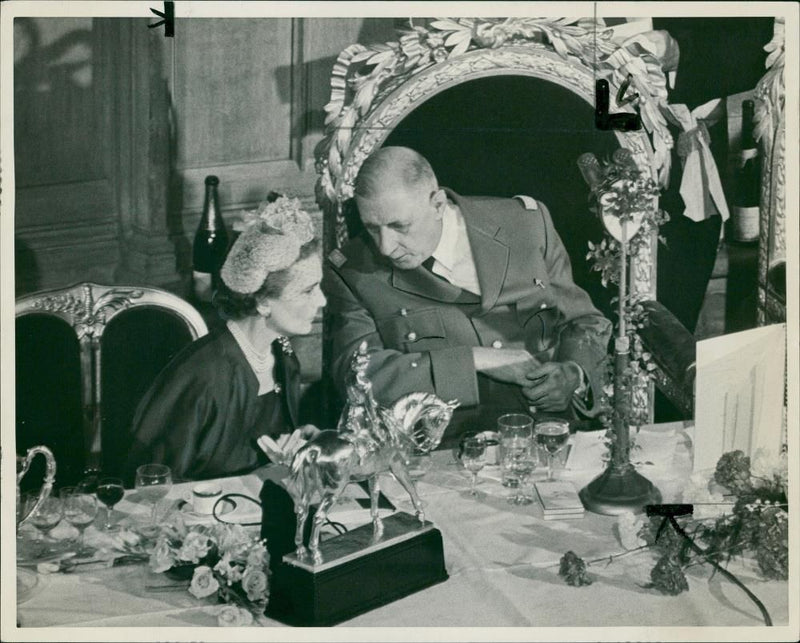 Gloucester duke and duchess. - Vintage Photograph