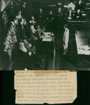 THe duke with the chiefof justice sir john lathamwith mrs curtin with the royal family. - Vintage Photograph