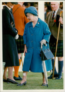 Queen Elizabeth The Queen Mother. - Vintage Photograph