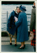 Queen Elizabeth The Queen Mother. - Vintage Photograph