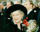 Queen Elizabeth The Queen Mother. - Vintage Photograph
