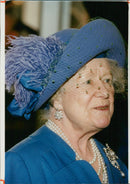 Queen Elizabeth The Queen Mother. - Vintage Photograph