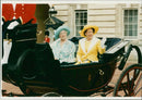 Queen Elizabeth The Queen Mother. - Vintage Photograph