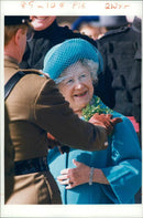 Queen Elizabeth The Queen Mother. - Vintage Photograph