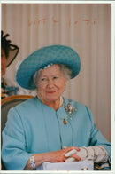 Queen Elizabeth The Queen Mother. - Vintage Photograph