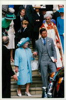 Queen Elizabeth The Queen Mother. - Vintage Photograph