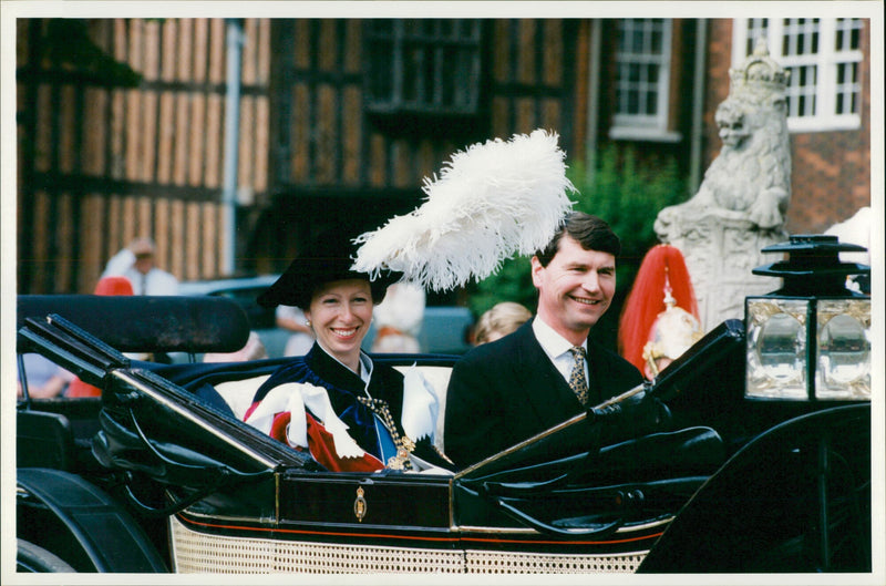 Princess Anne, daughter of Queen Elizabeth II - Vintage Photograph