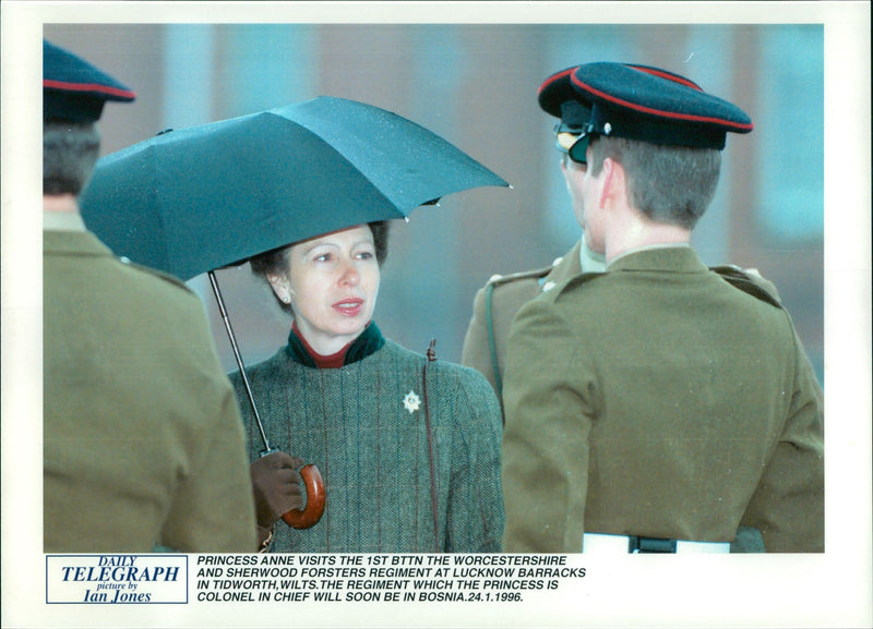 Princess Anne, daughter of Queen Elizabeth II - Vintage Photograph