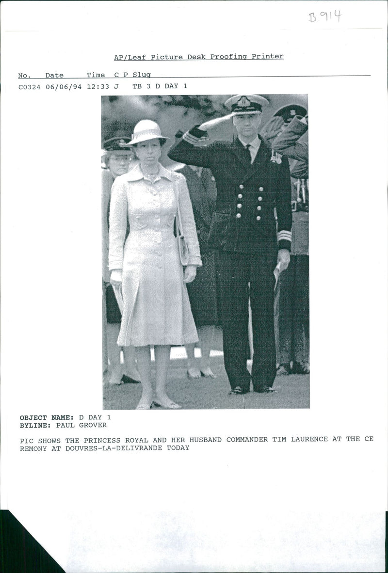 Princess Anne, daughter of Queen Elizabeth II - Vintage Photograph