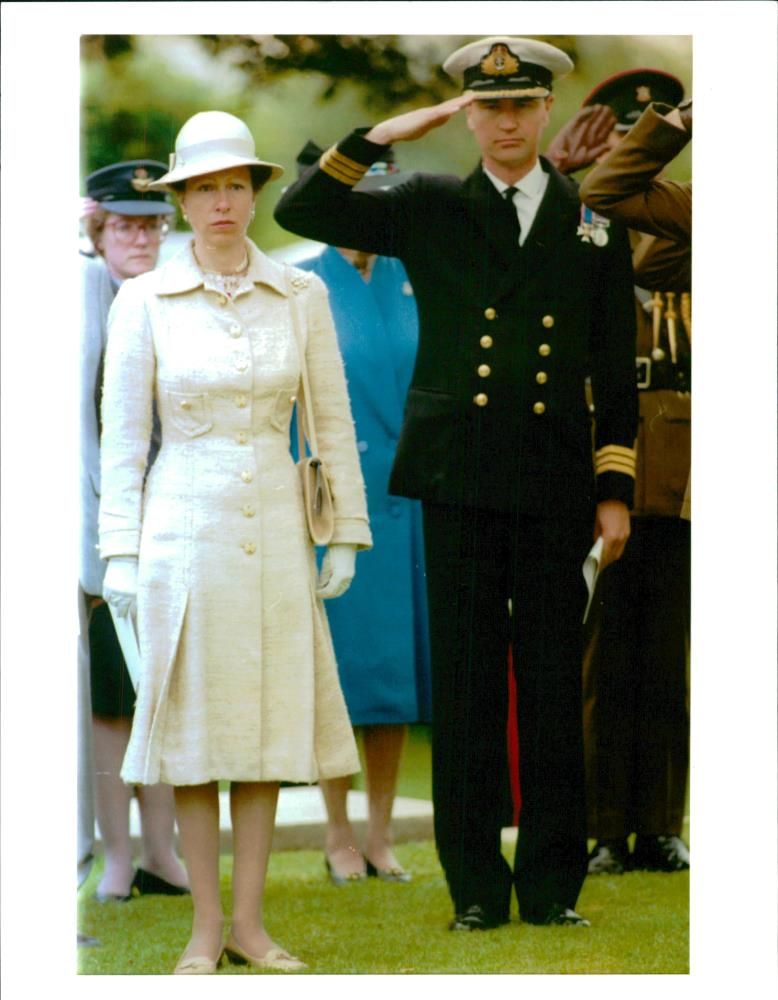 Princess Anne, daughter of Queen Elizabeth II - Vintage Photograph