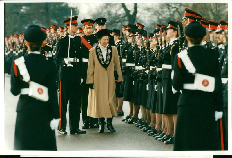 Princess Anne, daughter of Queen Elizabeth II - Vintage Photograph