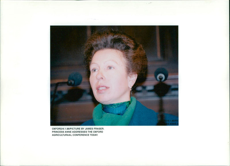 Princess Anne, daughter of Queen Elizabeth II - Vintage Photograph