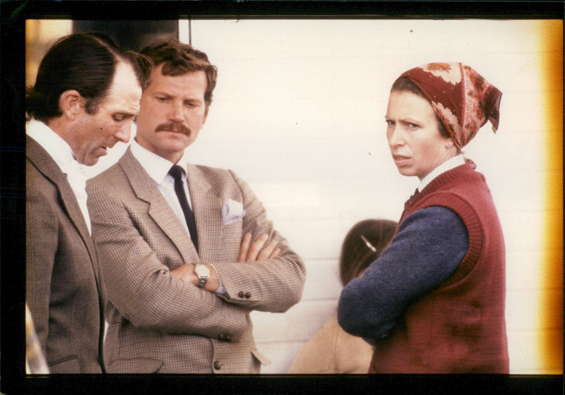 Princess Anne, daughter of Queen Elizabeth II - Vintage Photograph