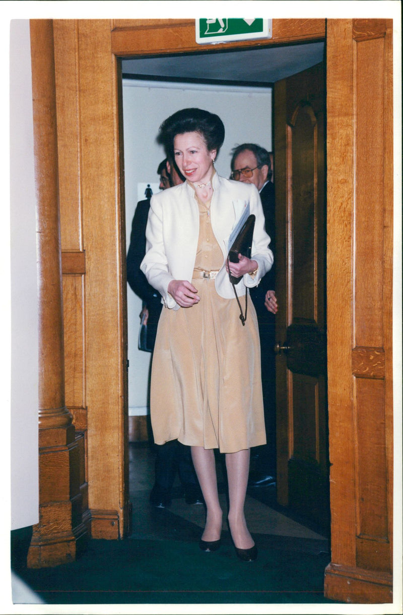 Princess Anne, daughter of Queen Elizabeth II - Vintage Photograph