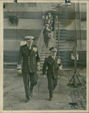 Manley Power with j. evanou. - Vintage Photograph