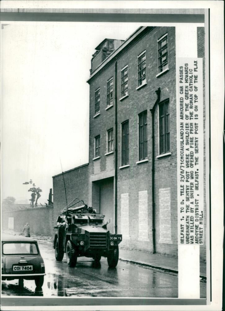 Irish Civil War:An Amoured Car. - Vintage Photograph