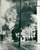 Irish Civil War:The Double Deck Bus. - Vintage Photograph