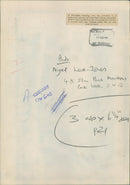 A mercedes hanging over the entrance to a pedestrian subway. - Vintage Photograph