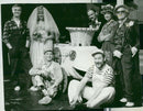 Ensemble in the children's musical "Karamellapparaten" at Folkan in Gothenburg - Vintage Photograph