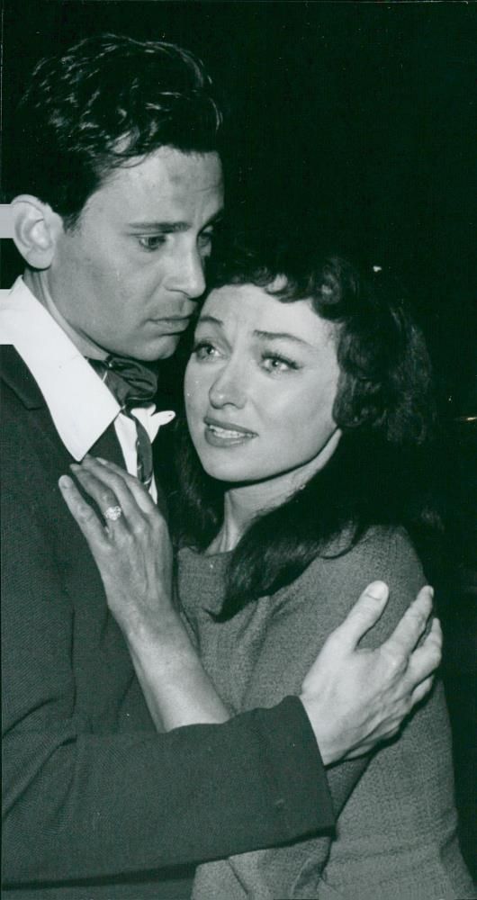 Carl Billquist and Annika Tretow in "Antigone" - Vintage Photograph