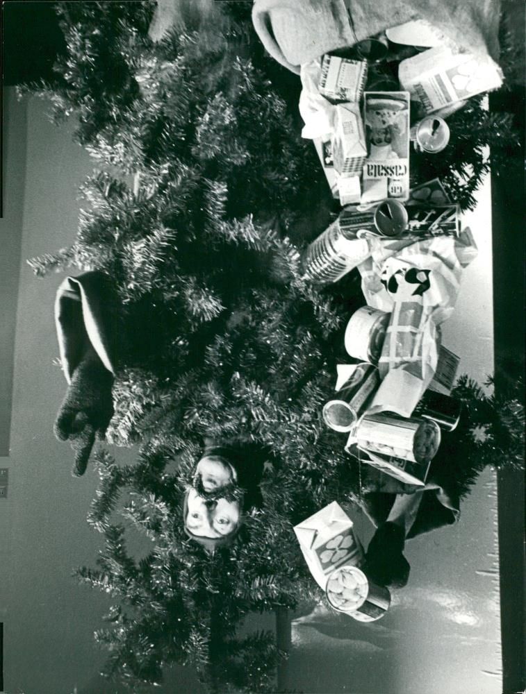 Martin Ljung plays nature conservation spruce in Hagge Geiger's new year-old "Model 73" at Lisebergsteatern in Gothenburg. - Vintage Photograph