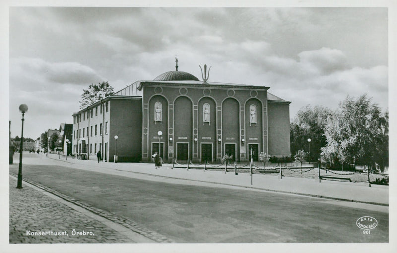 Concert Hall Ãrebro - Vintage Photograph