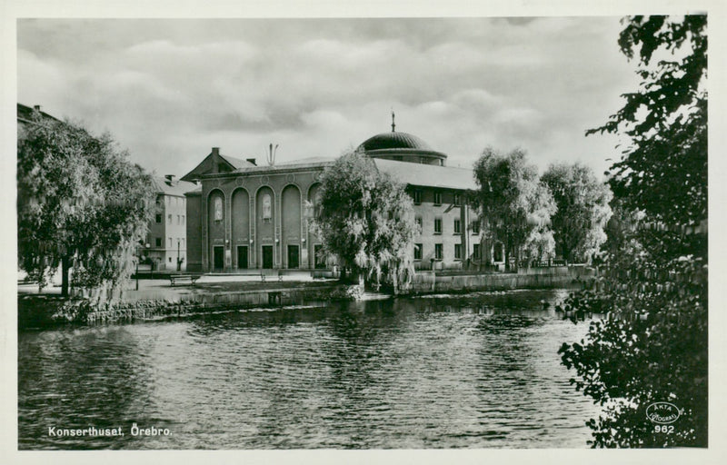Concert Hall Ãrebro - Vintage Photograph