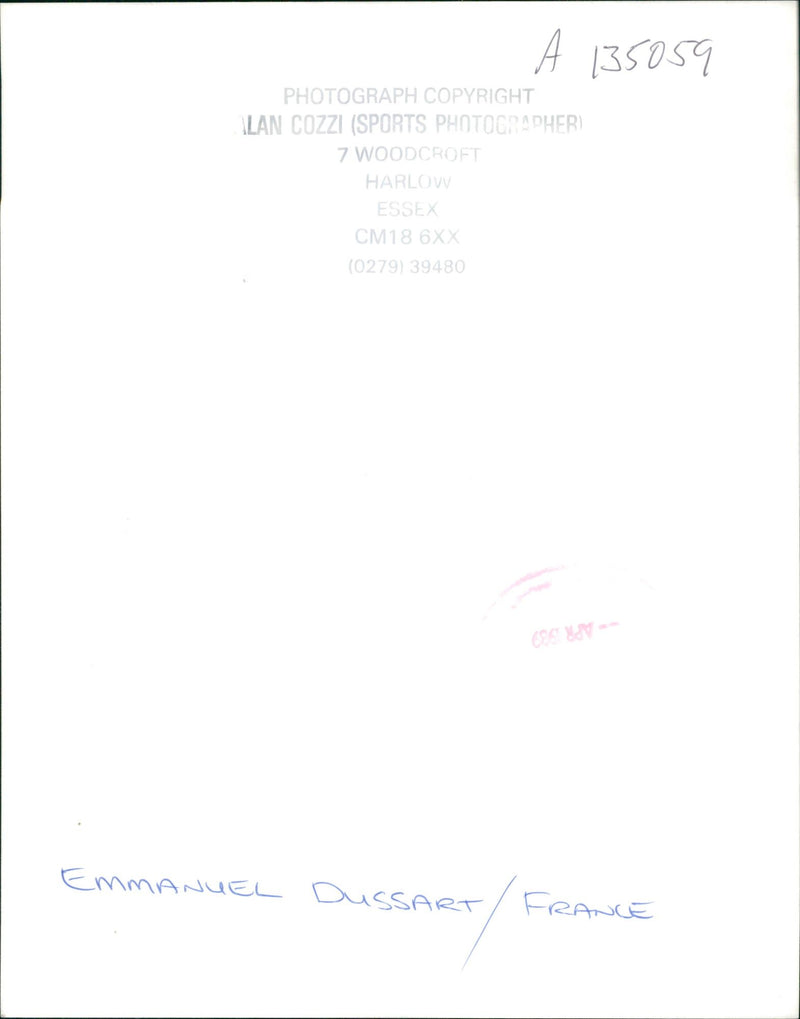 Emanuel Dussart. - Vintage Photograph