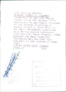 Robert Everton Cushman Jr.: - Vintage Photograph