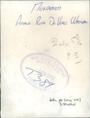 Murdered and Missing Persons: amala ruth de vere. - Vintage Photograph