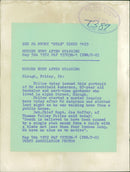 Murdered and Missing Persons: mr. archibald anderson. - Vintage Photograph