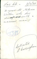 Murdered and Missing Persons: alenca watson. - Vintage Photograph