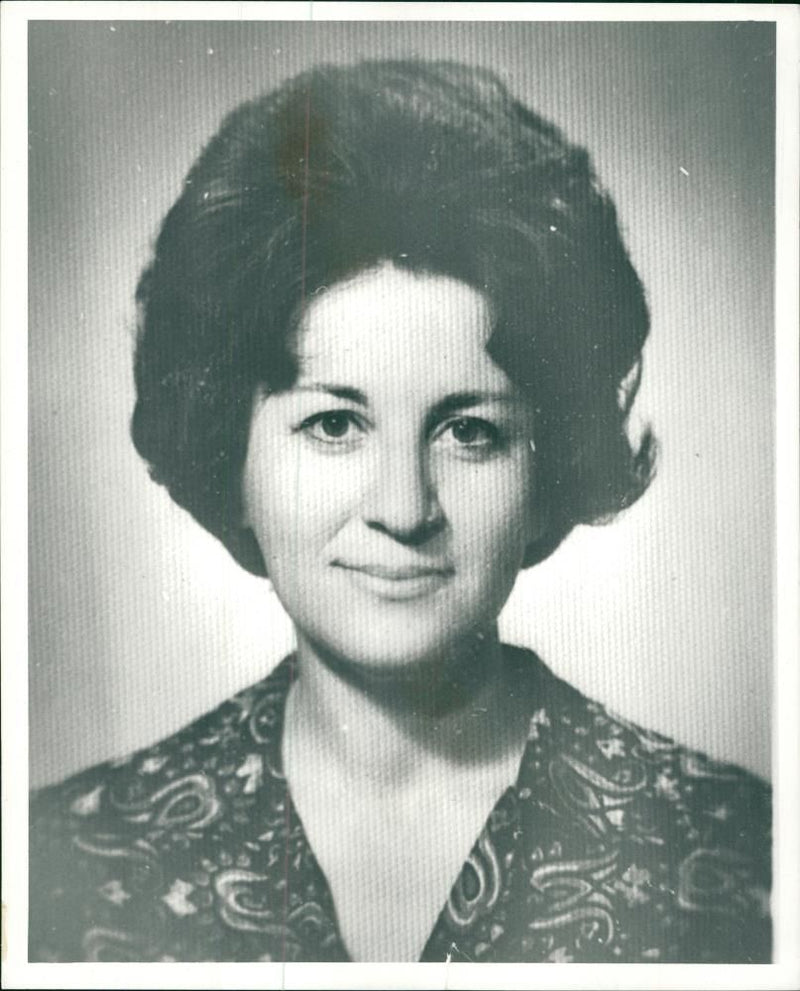 Murdered and Missing Persons: mrs. meral pell. - Vintage Photograph