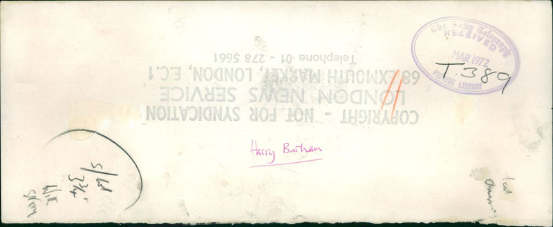 Murdered and Missing Persons: harry barham. - Vintage Photograph