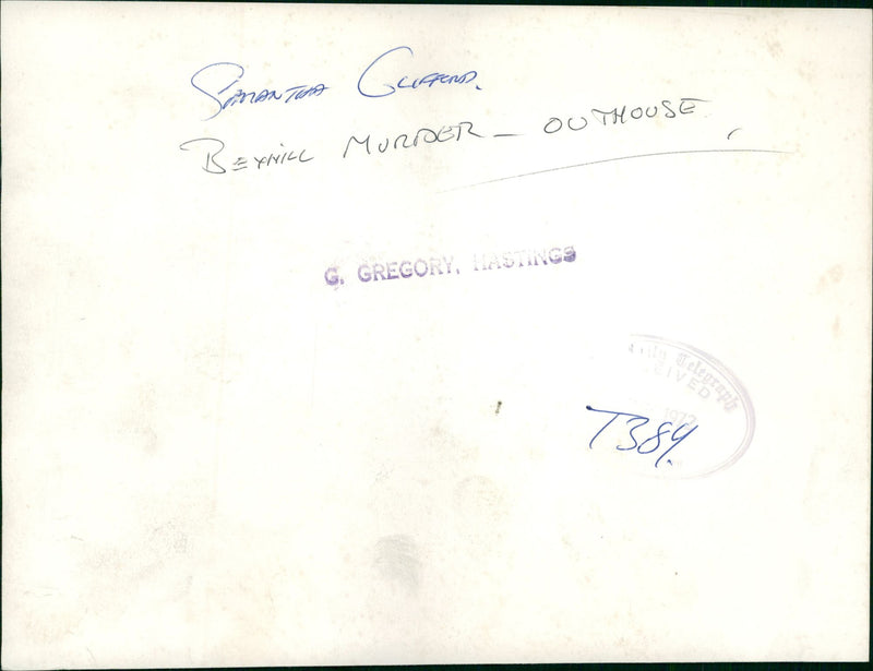 Murdered and Missing Persons: out house. - Vintage Photograph