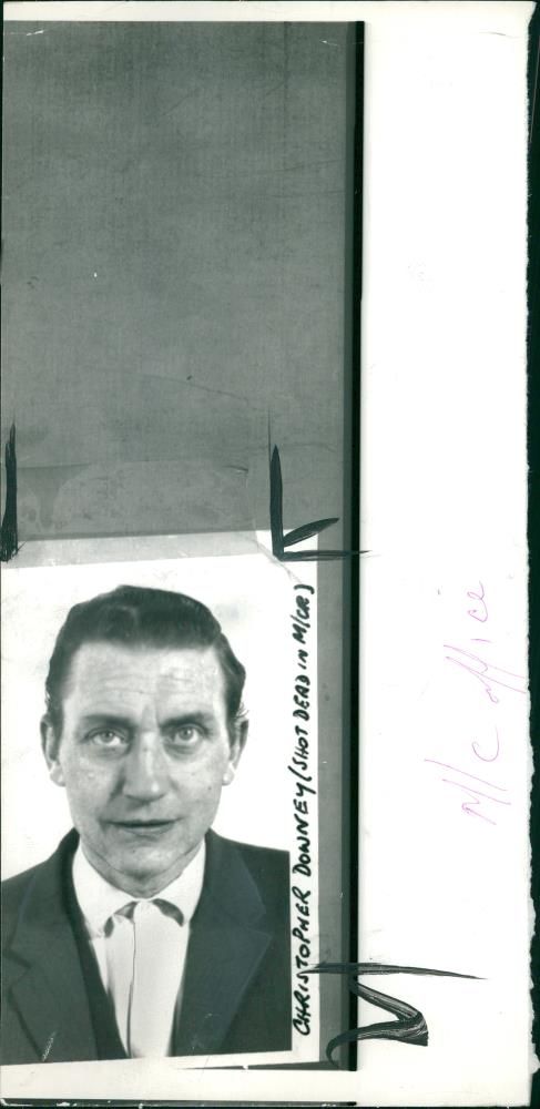 Murdered And Missing Persons 1973:Downey Ira. - Vintage Photograph