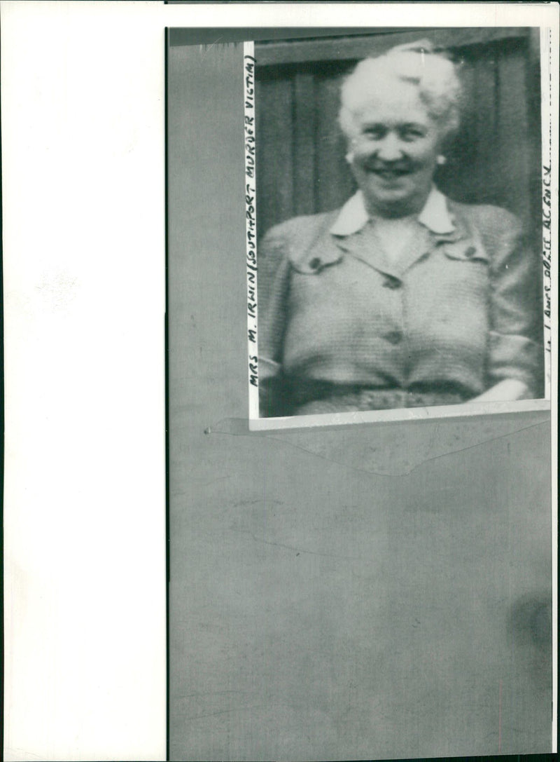 Murdered And Missing Persons 1973: - Vintage Photograph