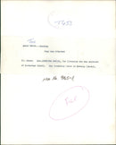 Murdered And Missing Persons 1973:Mrs Jennifer Davies. - Vintage Photograph