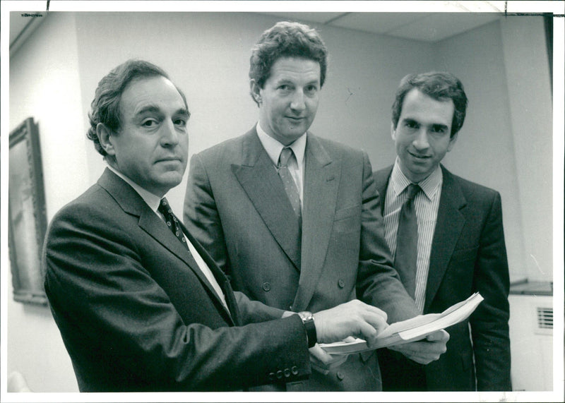 David Bucks and Mark Wrightson. - Vintage Photograph