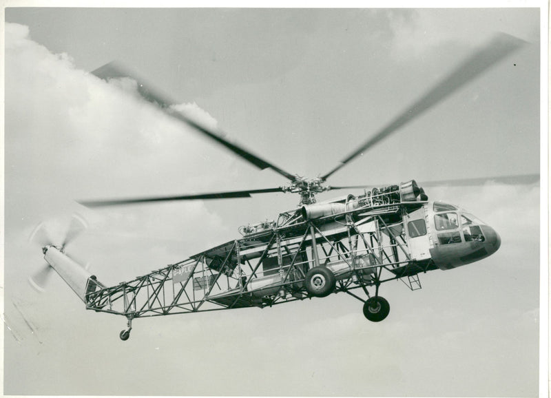 Helicopter westland westminister: - Vintage Photograph
