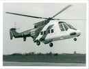 westland 30 helicopter aircraft: - Vintage Photograph